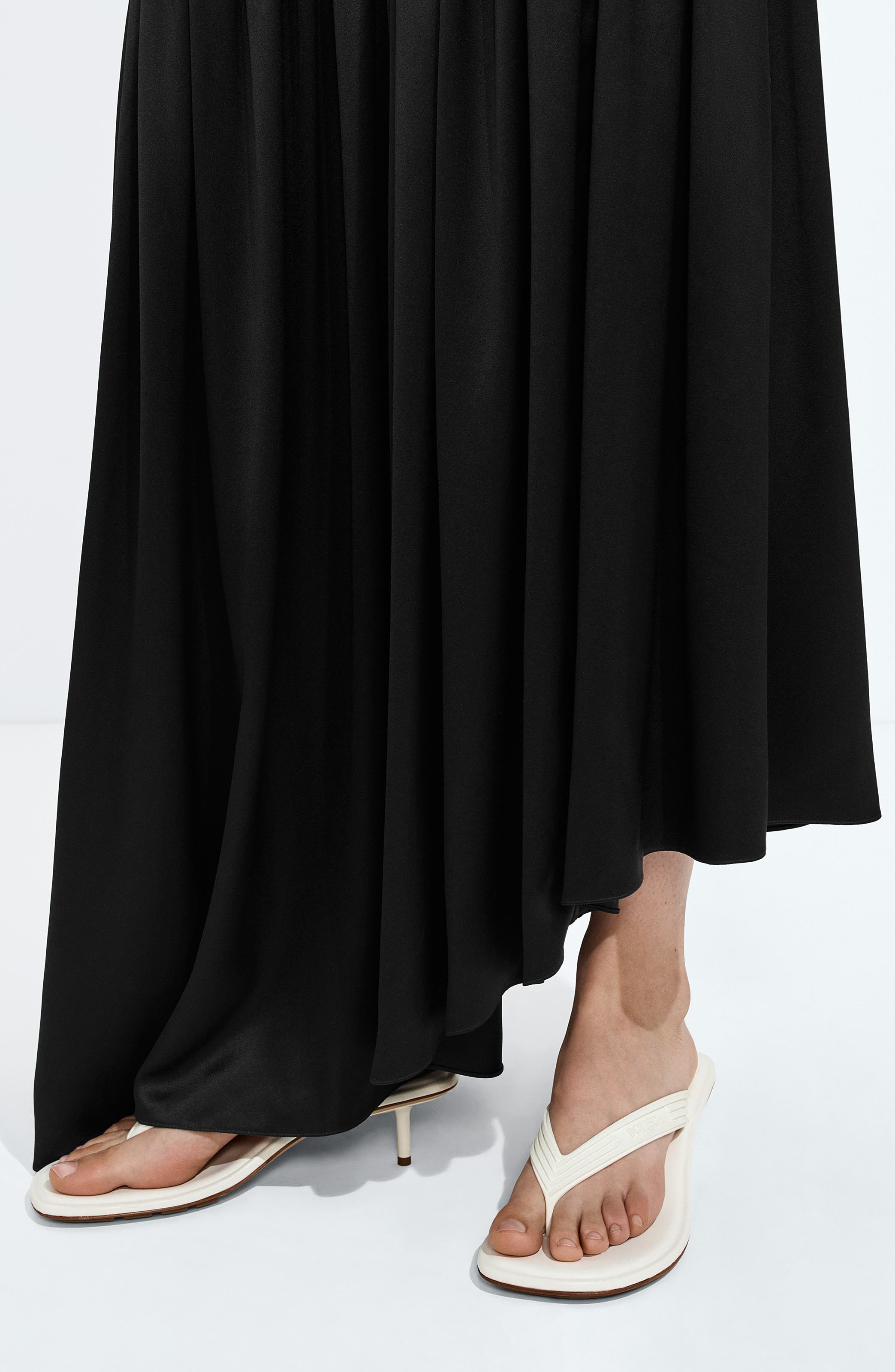 Bottega Veneta Bassam Kitten Heel Sandal, Alternate, color, 