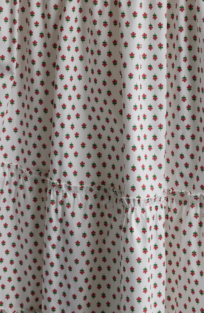 Hill House Home The Ellie Nap Midi Dress, Alternate, color, Poppy Half Drop White