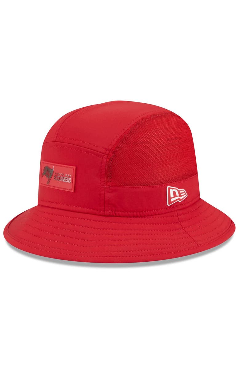 New Era Men's New Era Red Tampa Bay Buccaneers 2025 Sideline  Bucket Hat, Alternate, color, Red