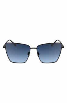 55mm Gradient Square Sunglasses