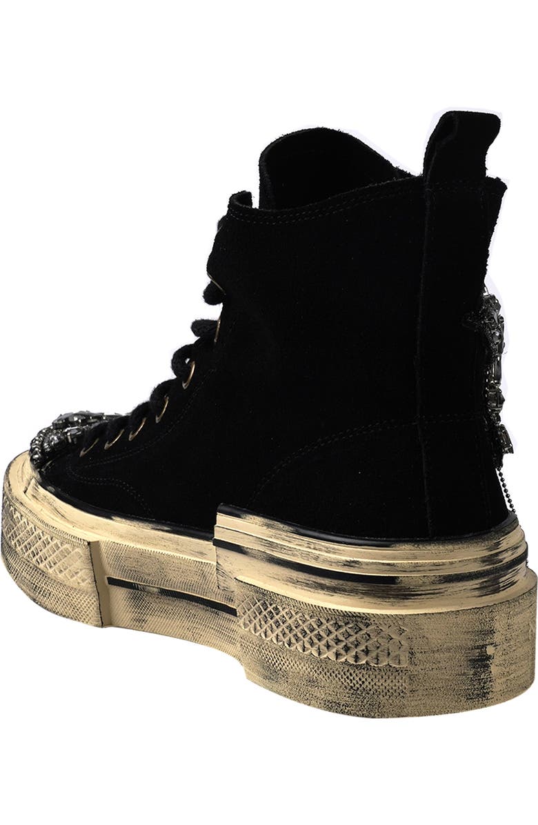 ZIGI Hattie Star Appliqué High Top Platform Sneaker, Alternate, color,