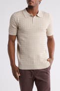 T.R. PREMIUM Textured Sweater Knit Polo