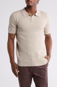 T.R. PREMIUM Textured Sweater Knit Polo