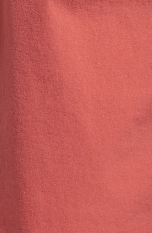 Fair Harbor Breaker Water Repellent Swim Trunks In Washed Red