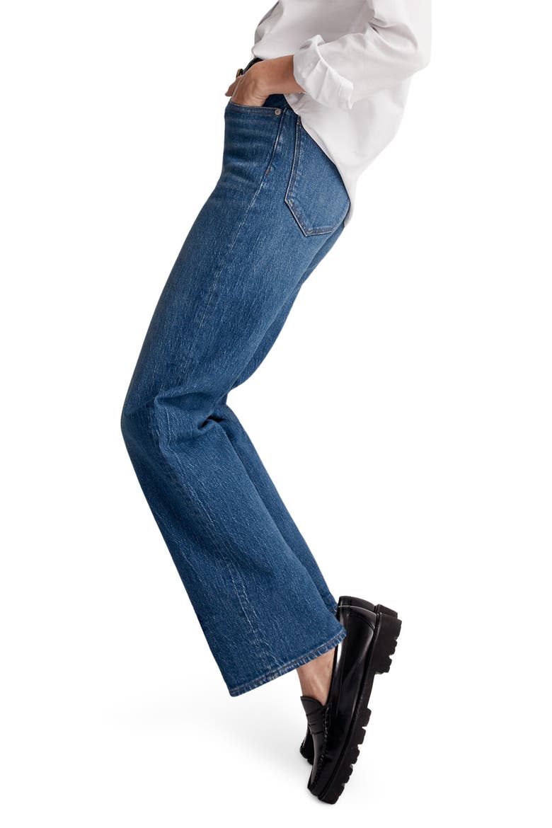 The Perfect Vintage High Waist Wide Leg Jeans, Alternate, color, LEIFLAND WASH