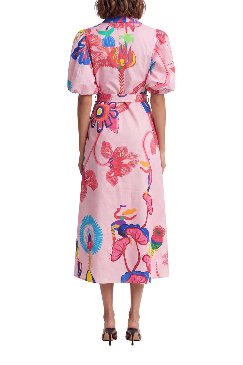 Janeli Midi Shirtdress, Alternate, color, MULTI PRINT