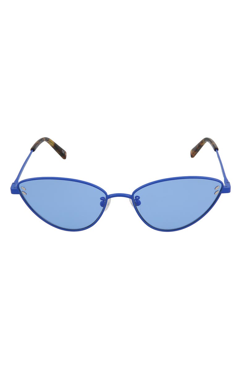 Stella McCartney 57mm Cat Eye Sunglasses, Main, color,