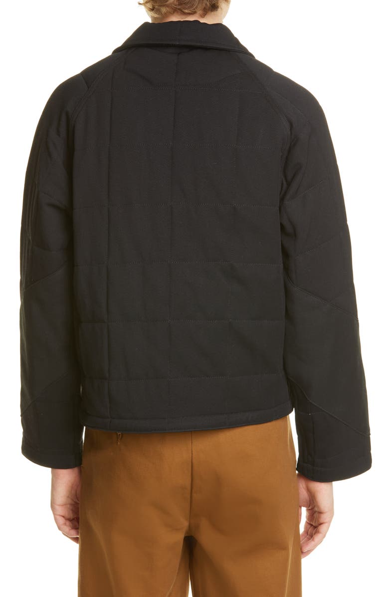 BILLY Los Angeles Quilted Wool Twill Jacket, Alternate, color,