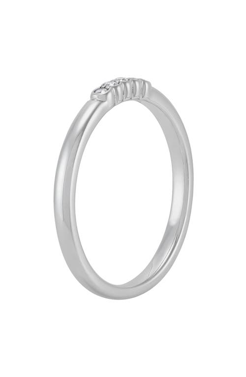 Frankie & Zoe Lab Grown Diamond Band Ring In Gold