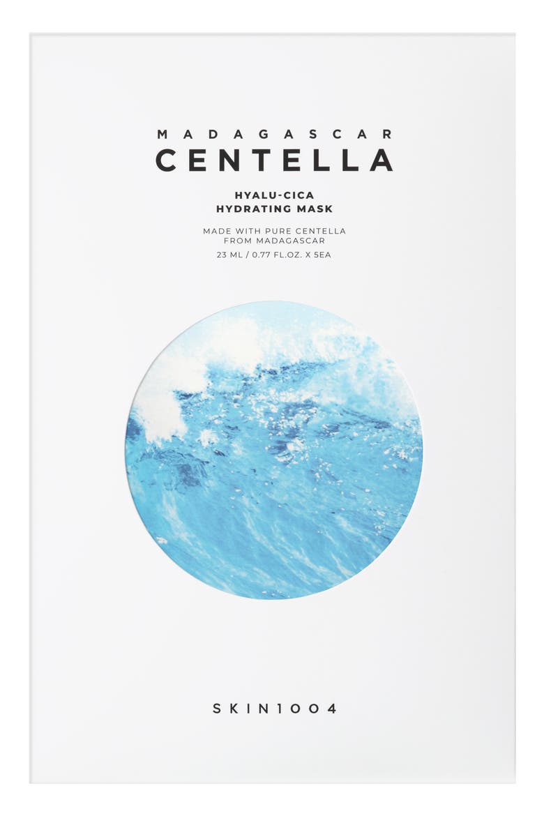 Hyalu-Cica Hydrating Masks, Alternate, color, WHITE