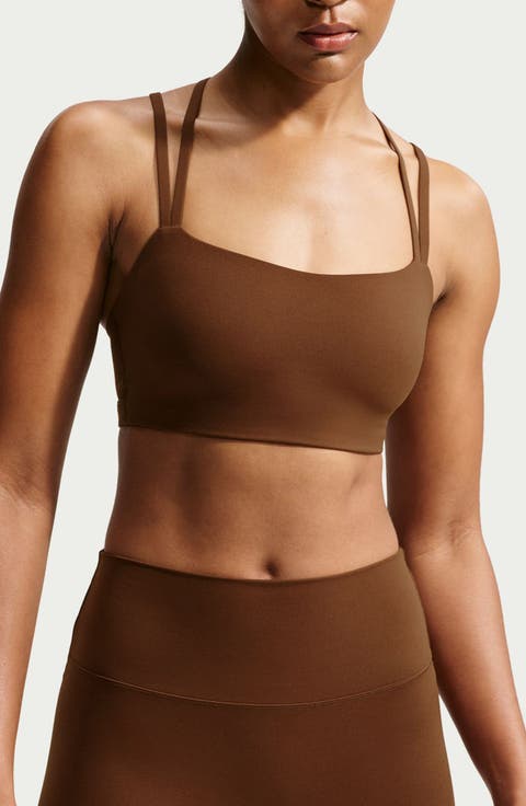 Zenvy Strappy Light-Support Padded Sports Bra