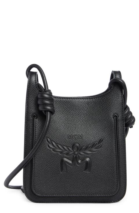 Mini Lauretos Leather Hobo Bag