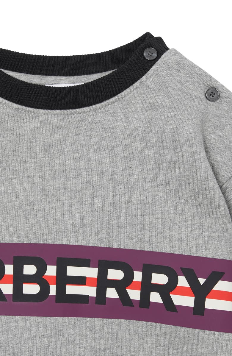 Burberry Marlon Logo Sweatshirt, Alternate, color,