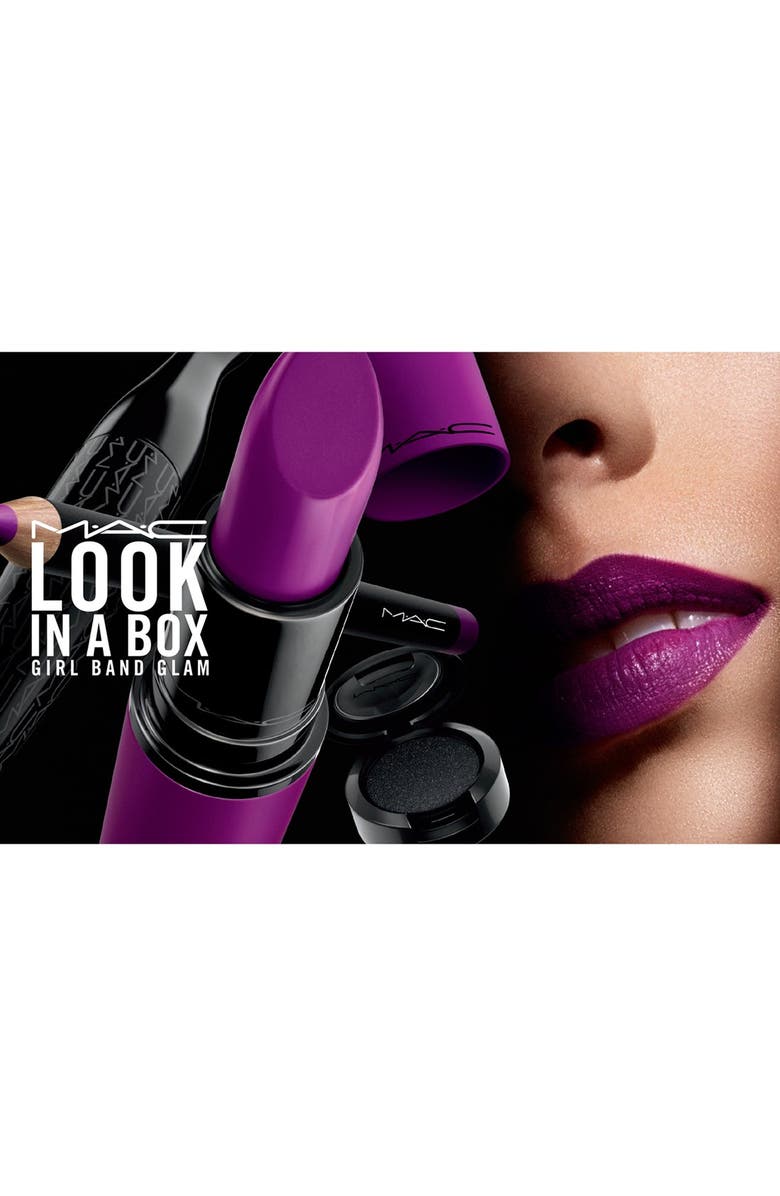 MAC Cosmetics MAC 'Look in a Box - Girl Band Glam' Purple Lip & Eye Kit, Alternate, color,