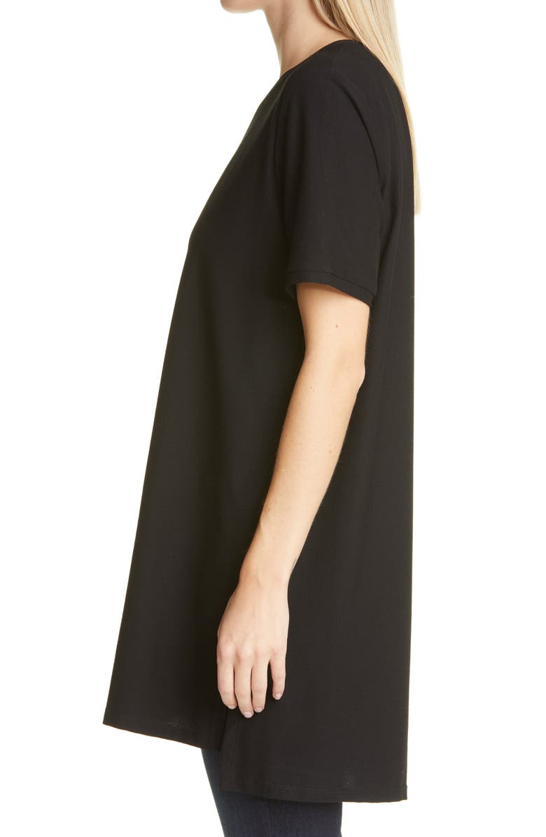 Eileen Fisher Stretch Crepe Tunic, Alternate, color,