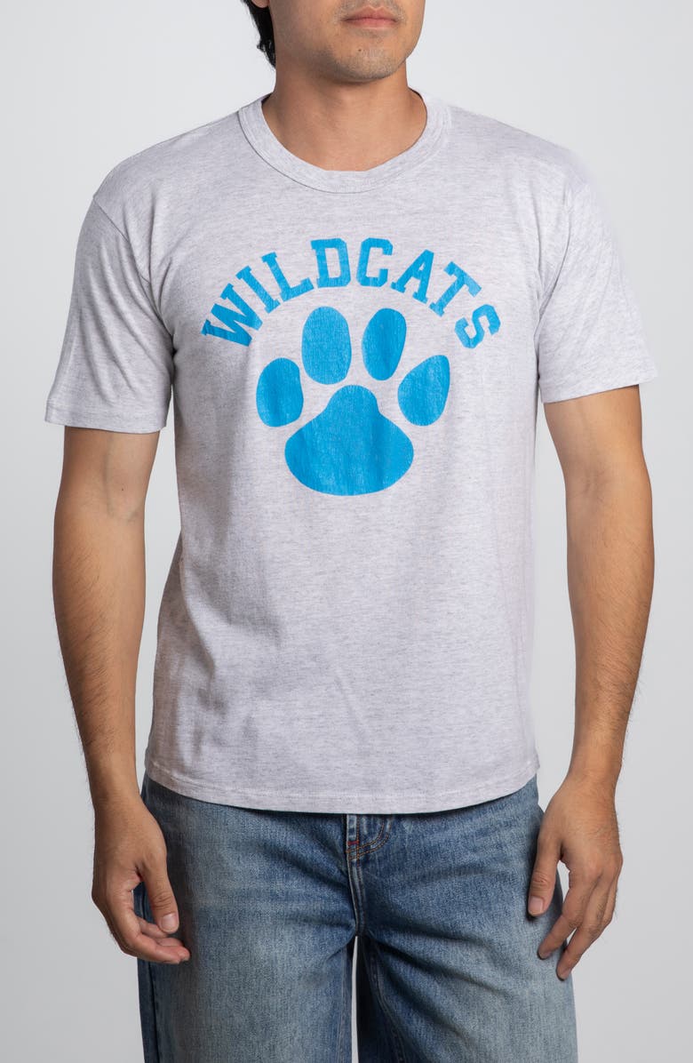 Elwood Vintage Wildcats Tee, Main, color, Grey