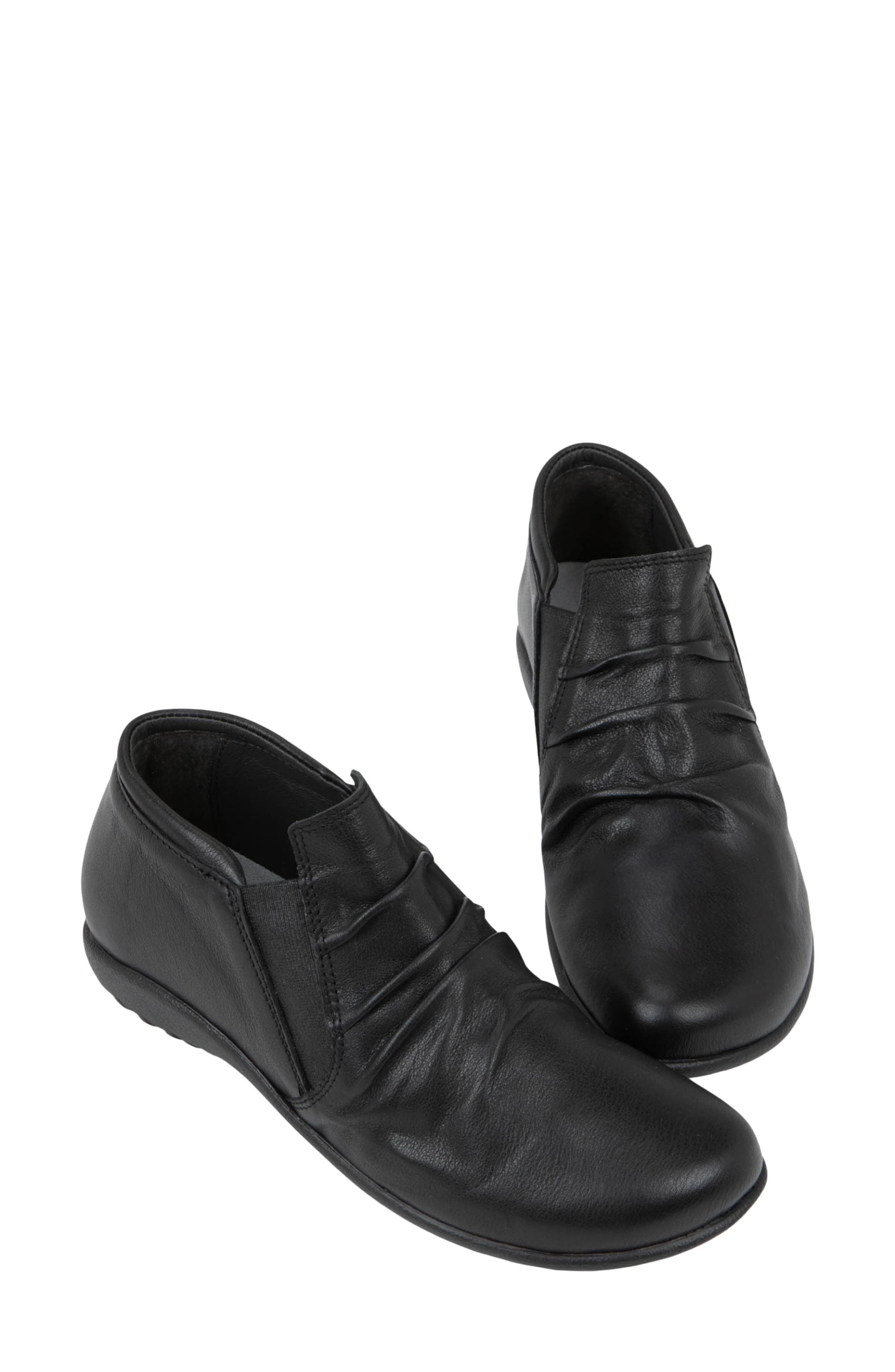 Naot Terehu Bootie, Alternate, color, Black Leather