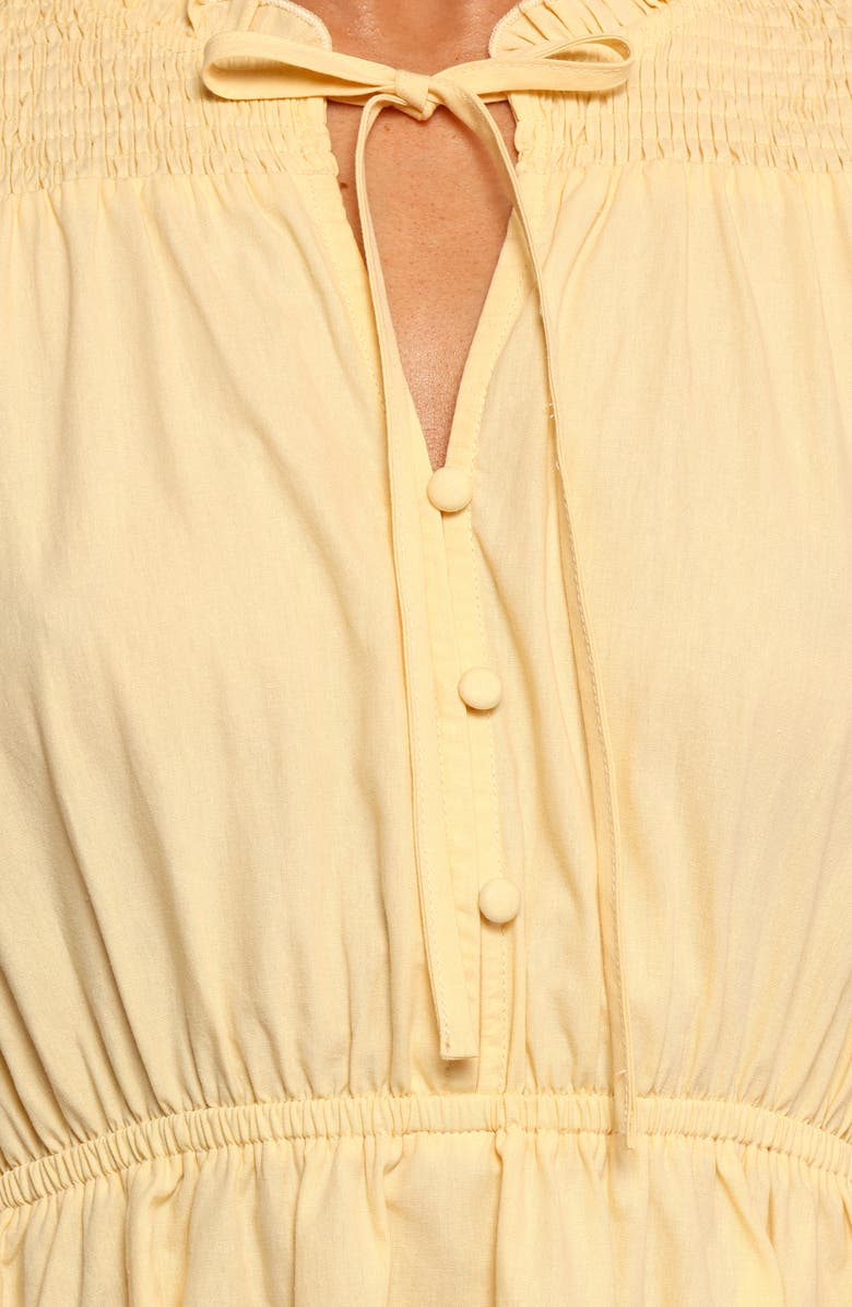 Petal & Pup Russell Long Sleeve MiniDress, Alternate, color, Yellow