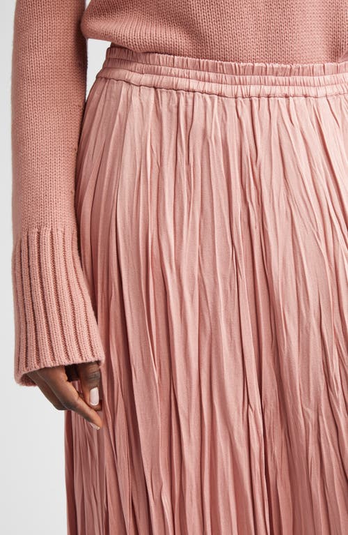 Michael Kors Collection Jamison Crushed Charmeuse Skirt In Multi