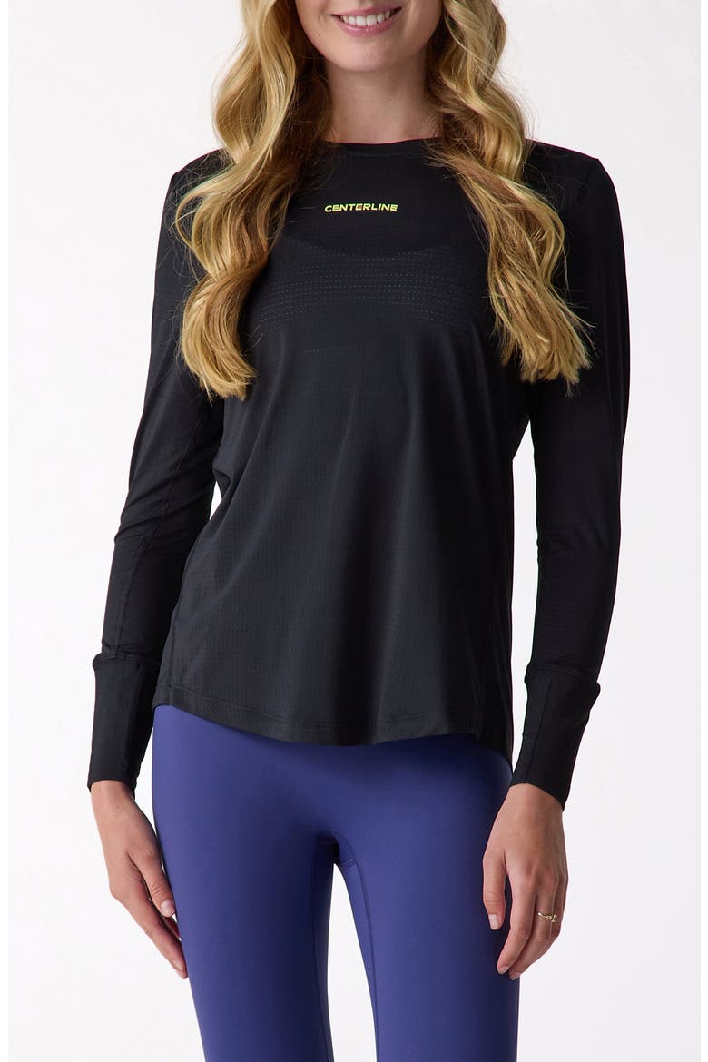 AirLite Women's Long Sleeve, Main, color, Black
