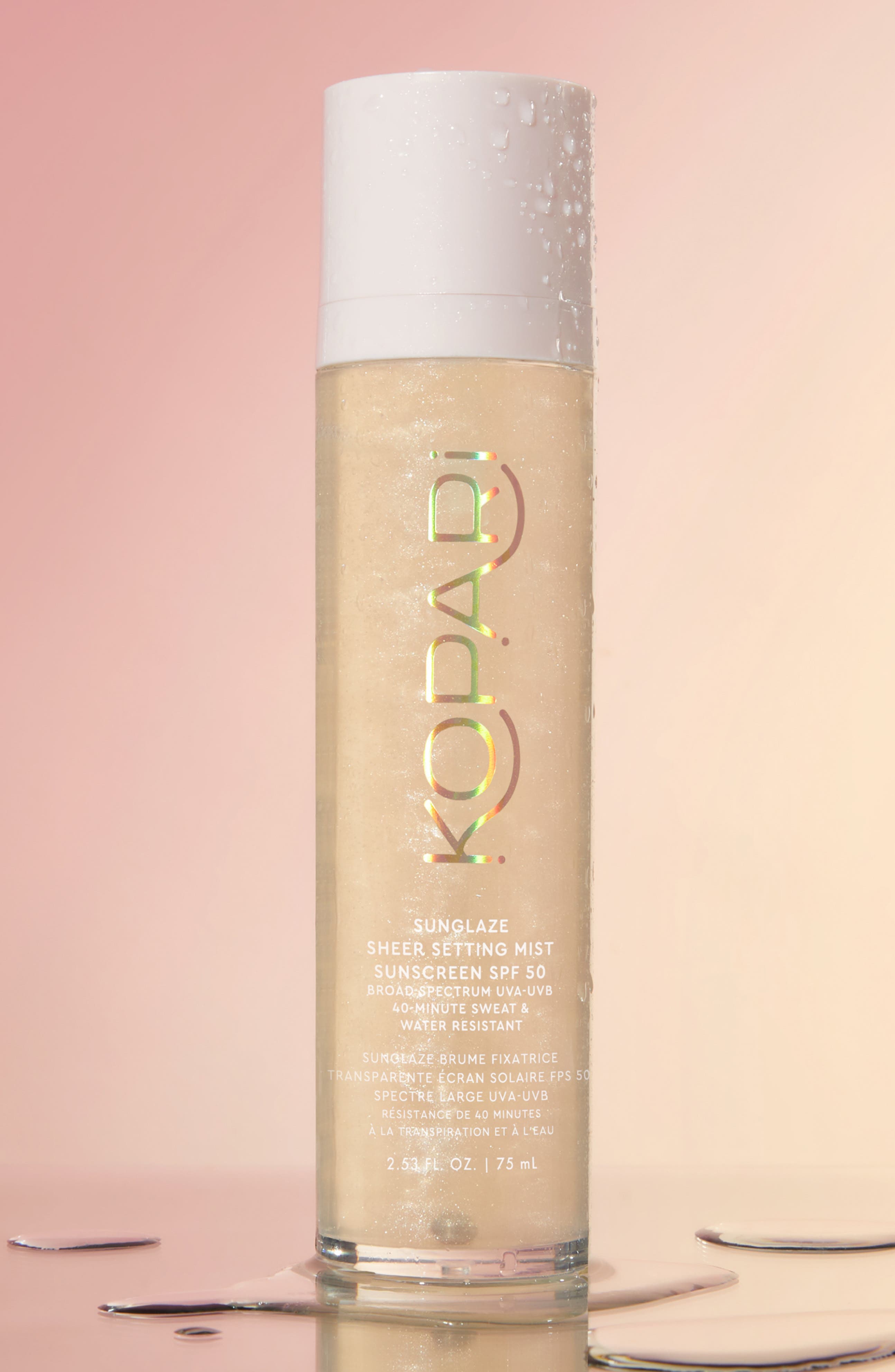 Sunglaze Sheer Setting Mist Sunscreen SPF 50