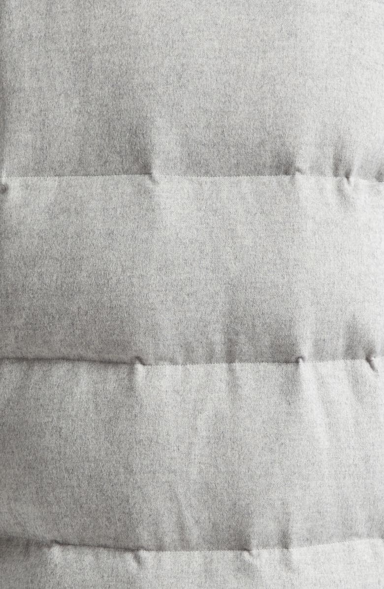 Herno Silk & Cashmere Down Puffer Coat, Alternate, color, Grigio Perla