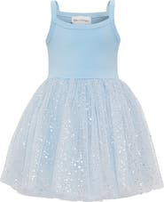 Mini Celebrities Sleveless Sparkle Tulle Dress