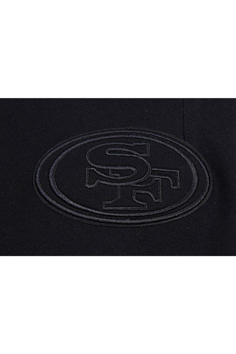Men's Pro Standard Black San Francisco 49ers Neutral Fleece Sweatpants, Alternate, color, Black