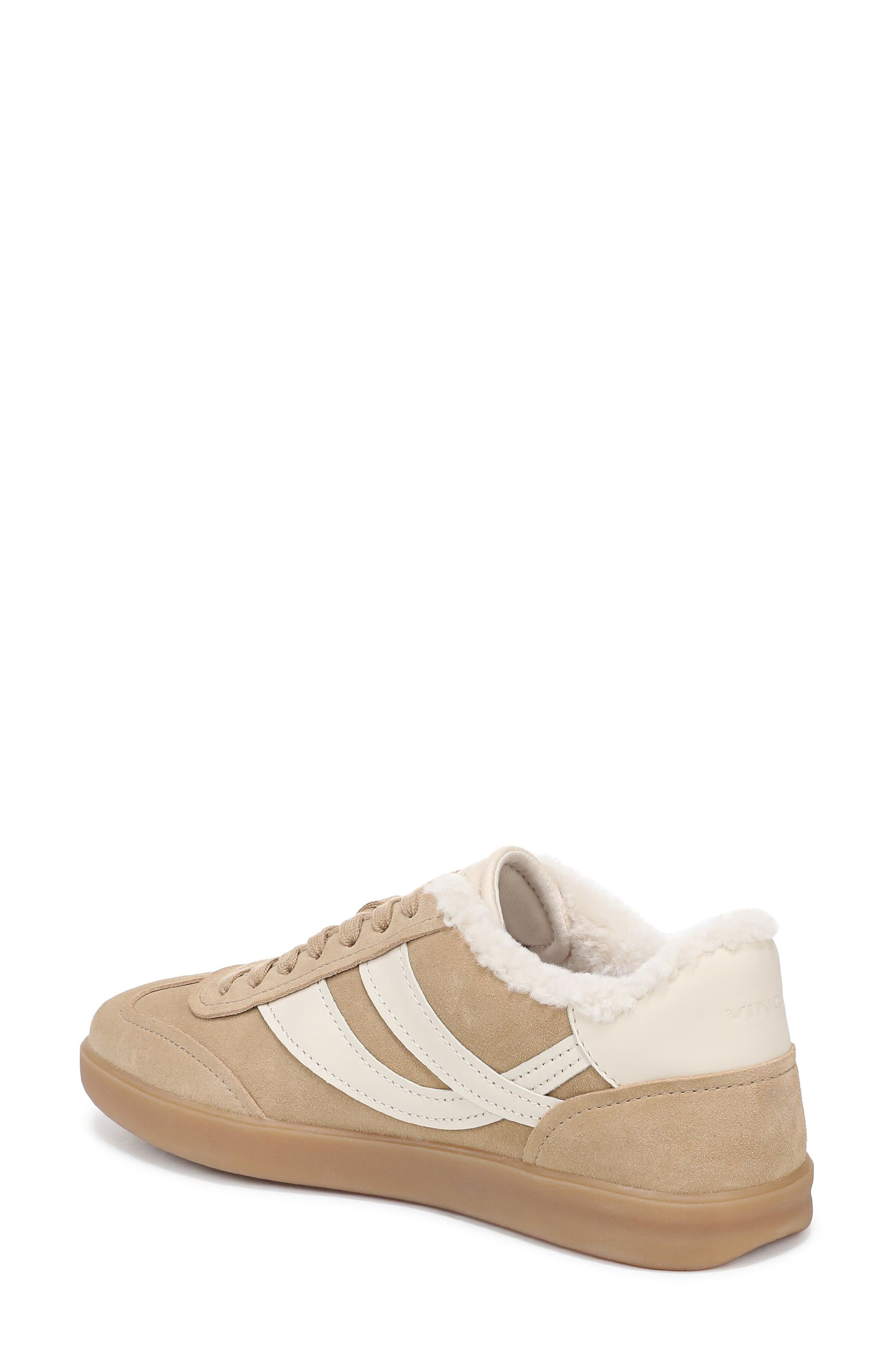 Oasis Genuine Shearling Lined Sneaker, Alternate, color, SANDTRAIL