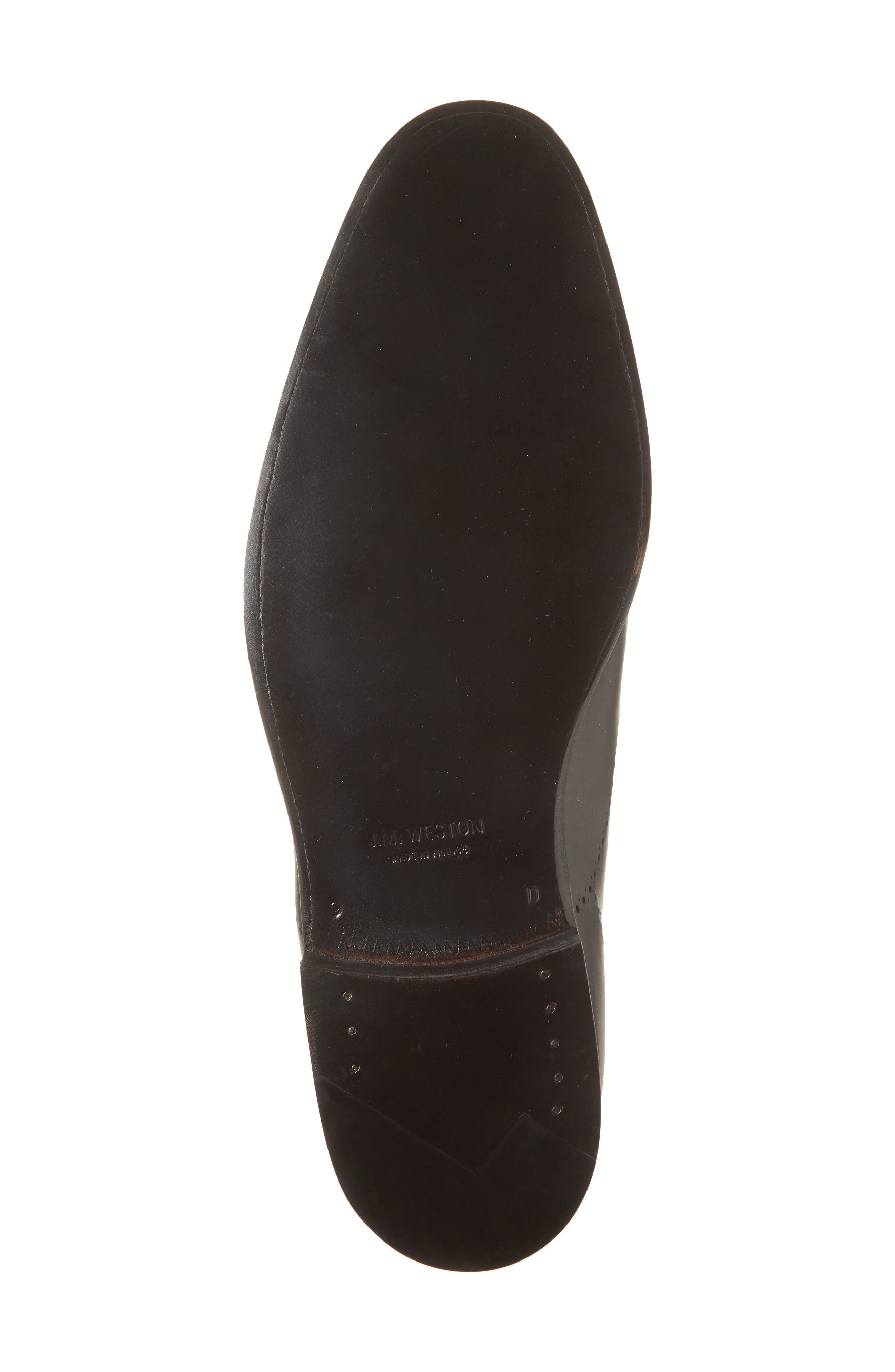 JM WESTON Savile Perforated Wholecut Oxford, Alternate, color, Black