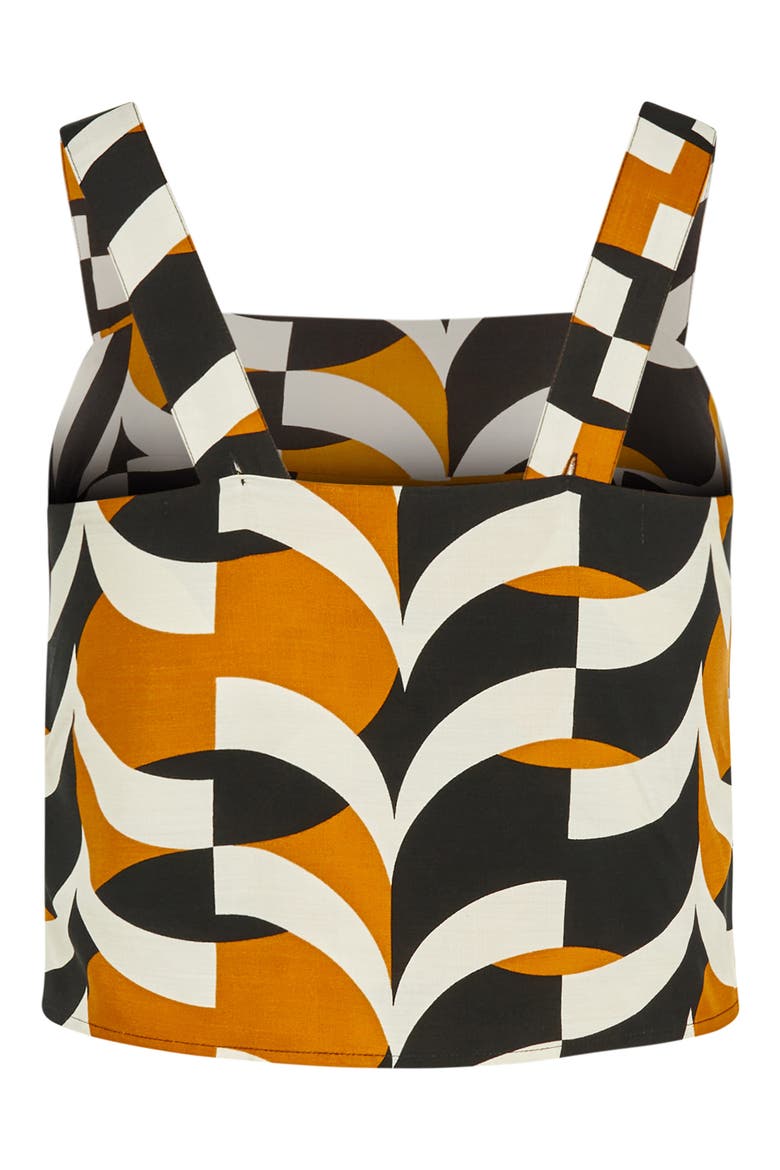 Mystic Top, Alternate, color, BLACK PRINT