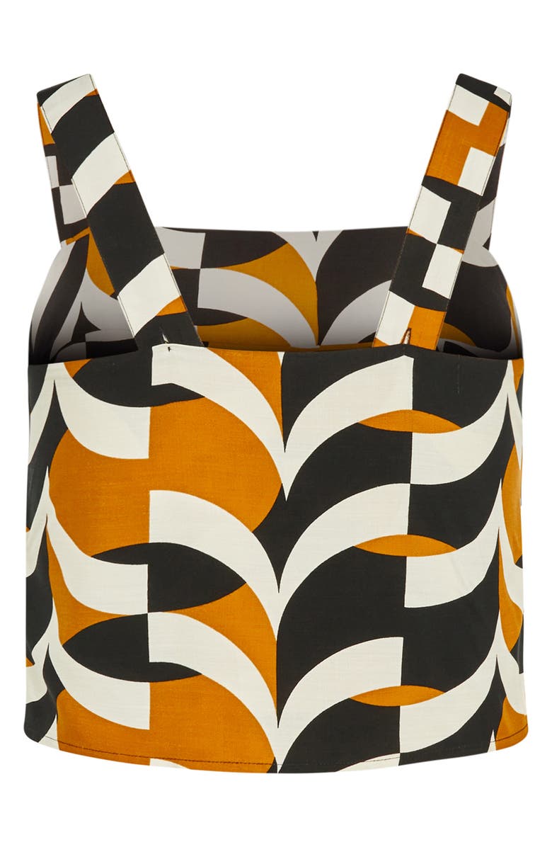 City Chic Mystic Top, Alternate, color, Black Print