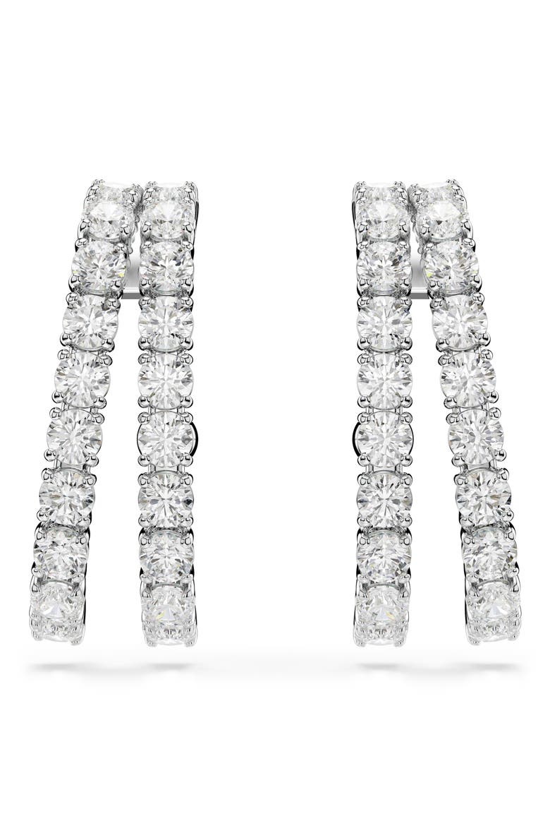 Matrix Ear Cuffs, Alternate, color, WHITE