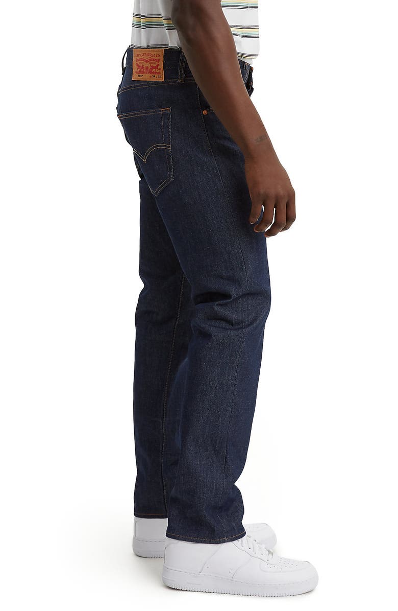 Levi's<sup>®</sup> 501<sup>®</sup> Original Straight Leg Jeans, Alternate, color, Rigid Stf