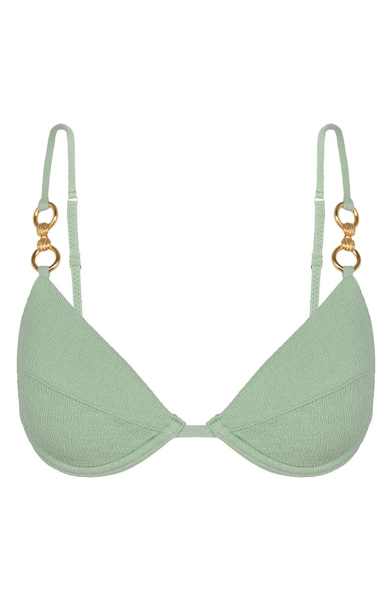 ViX Paula Hermanny Nell Lais Link Strap Bikini Top, Alternate, color,