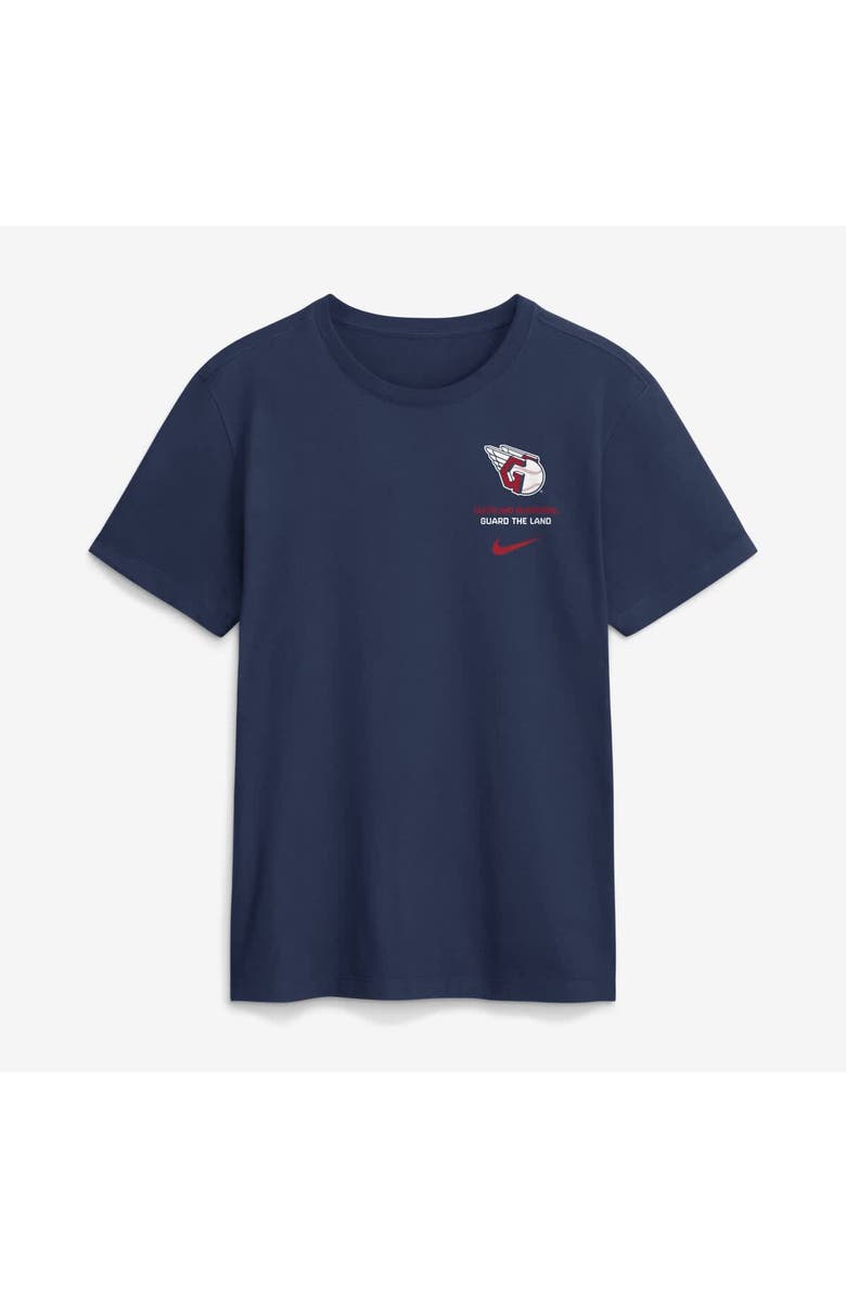 Nike Men's Nike Navy Cleveland Guardians Primetime 2-Hit T-Shirt, Alternate, color, Navy