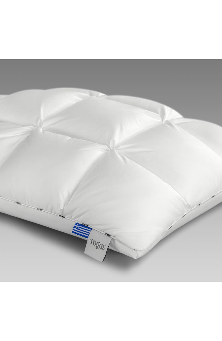 Togas Minoris pillow, Alternate, color, White