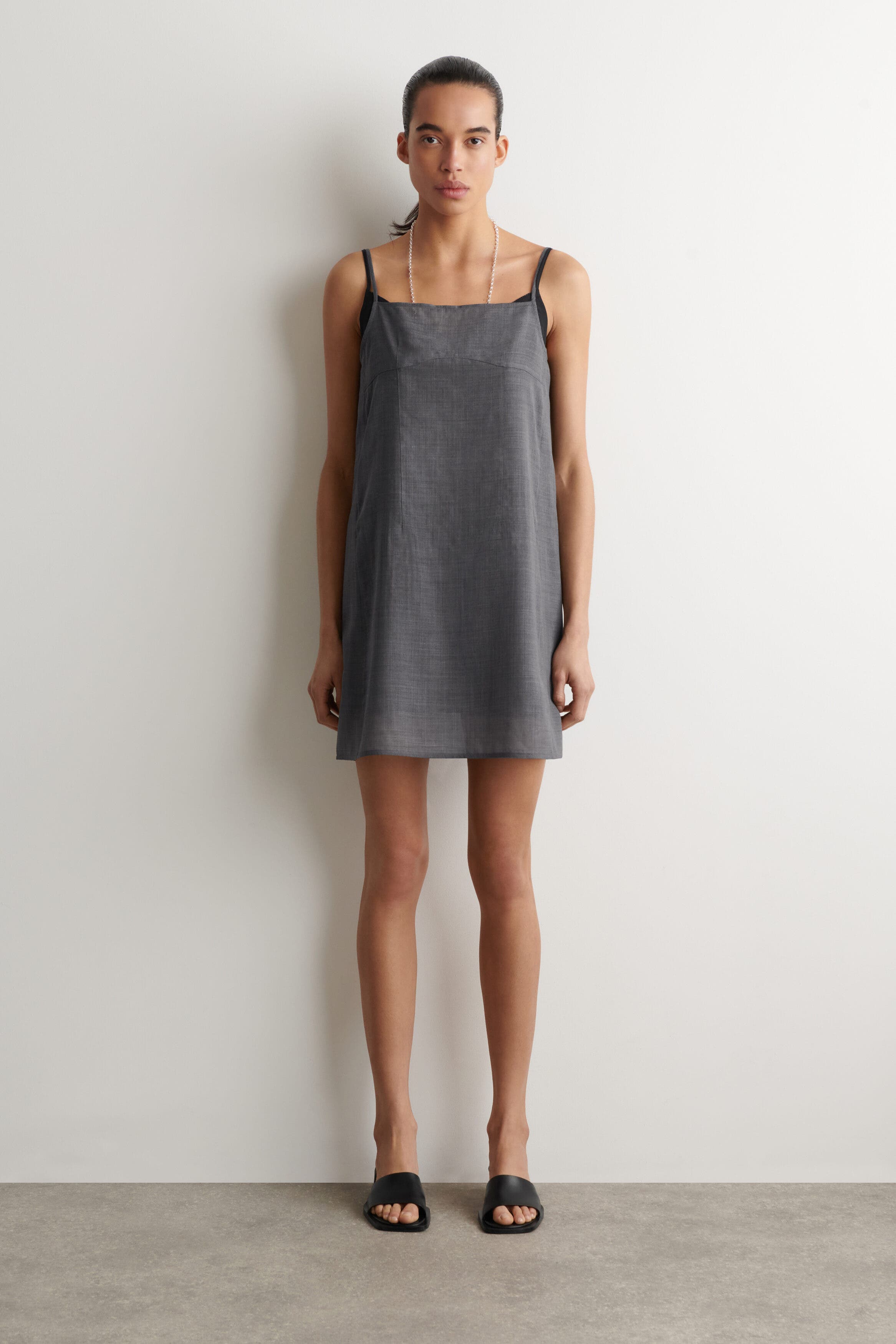 selected GRAY MÉLANGE / BLACK