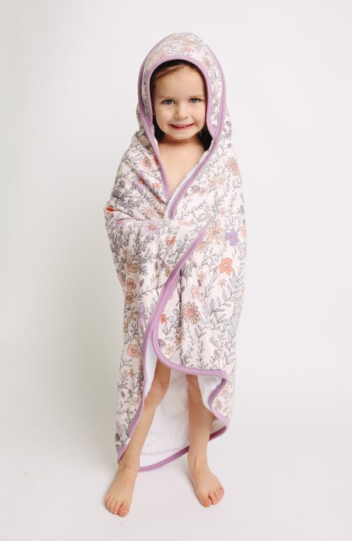 Copper Pearl Montana Hooded Towel In Pink