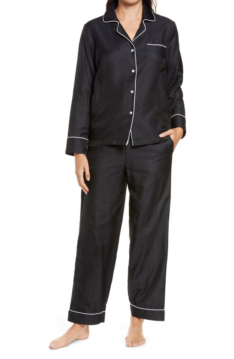 Papinelle Mia Cotton & Silk Pajamas, Main, color,