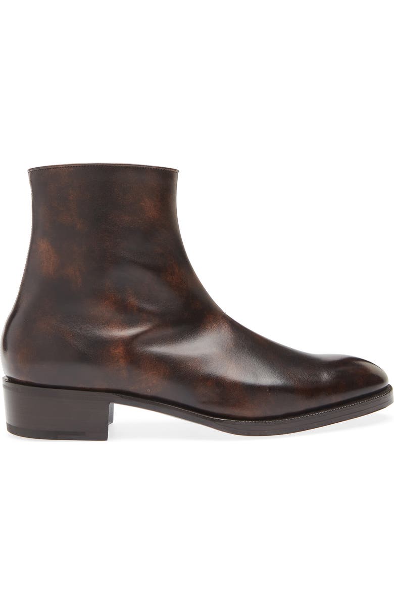 John Lobb Freddi Boot, Alternate, color, Dark Brown