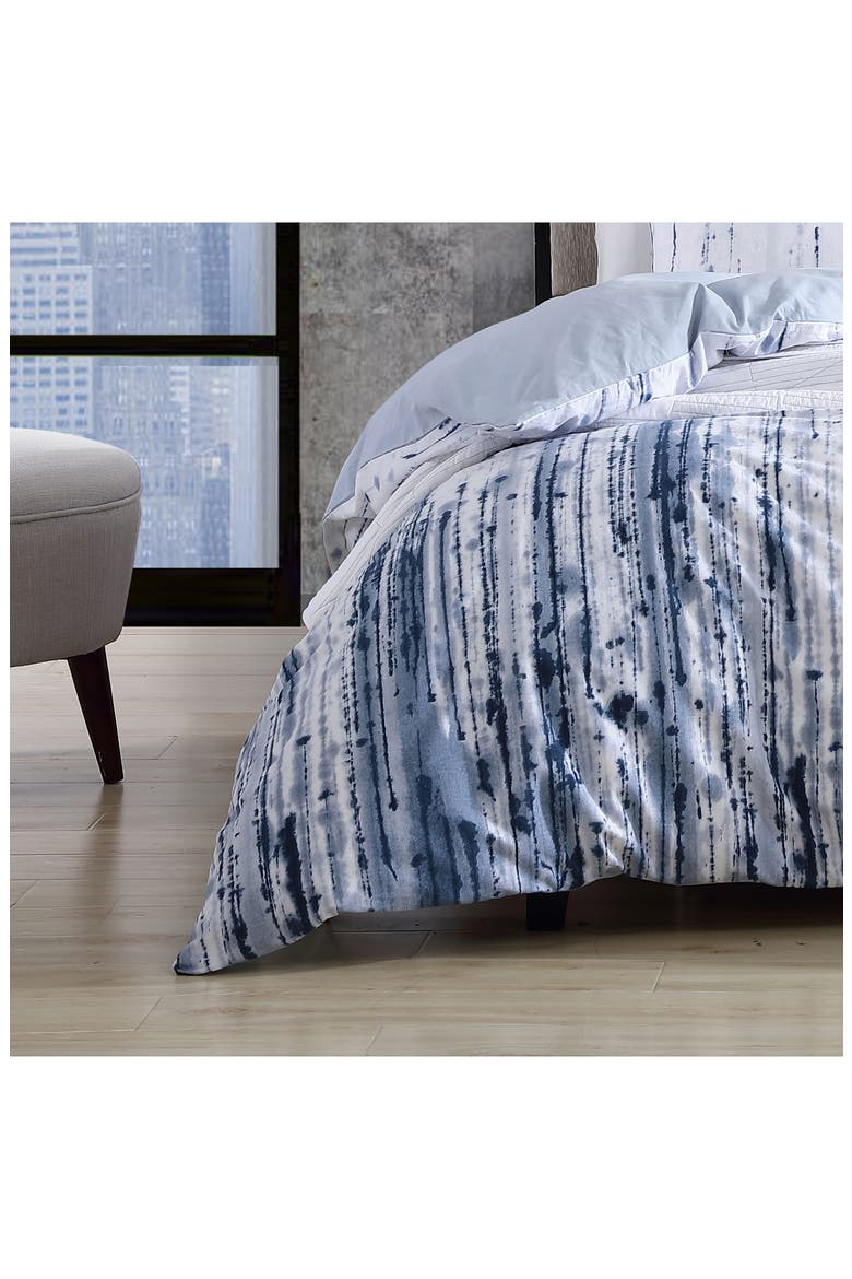 Sokal Cotton Comforter & Shams Set, Alternate, color, BLUE