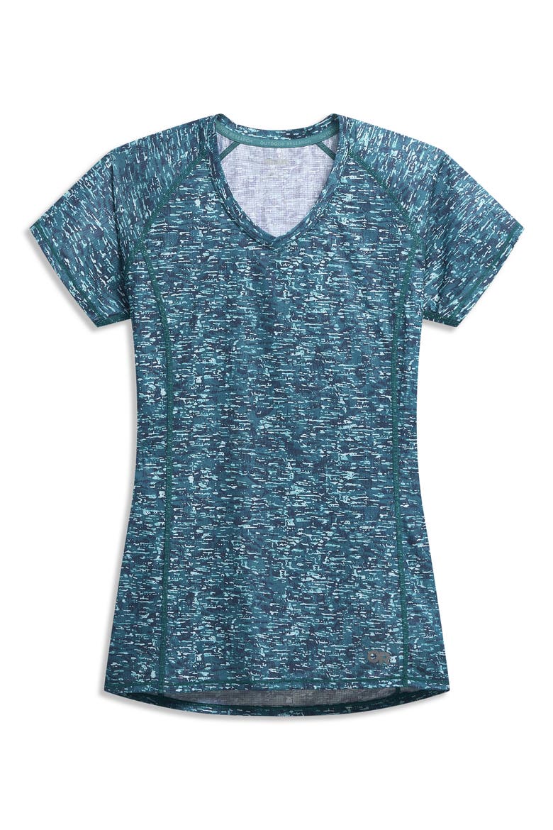 Echo Performance T-Shirt, Alternate, color, MALLARD TRAVERSE PRINT