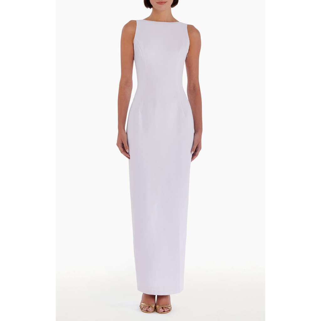 Amanda Uprichard Marbella Maxi Dress In Feather In Feather