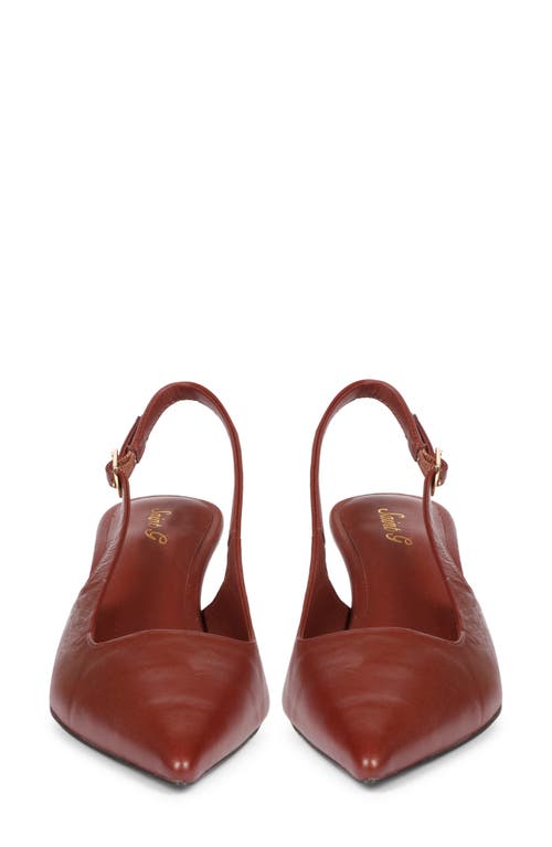 Saint G Cynara Slingback Pointed Toe Pump