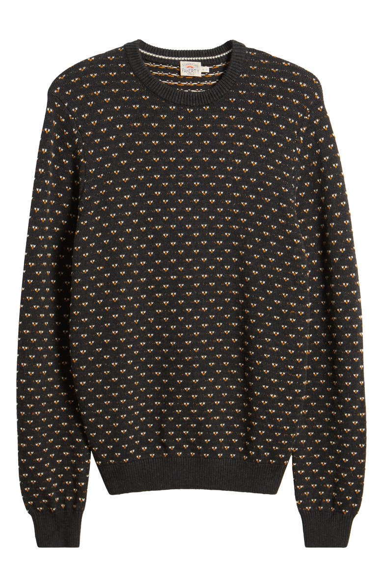 Faherty Stripe Crewneck Sweater, Alternate, color,