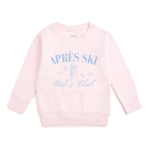 Apres Ski Girl's Club Sweatshirt (toddler, Little Kid & Big Kid)