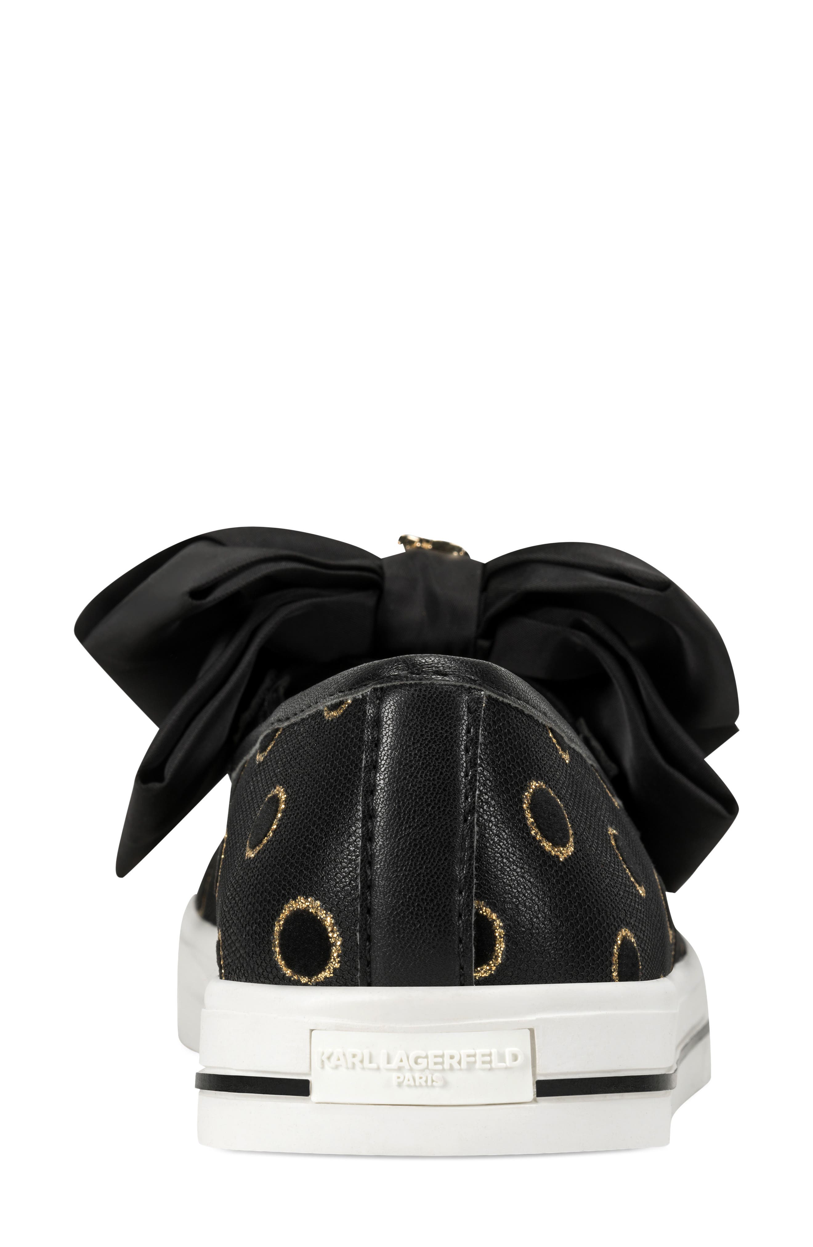 Bodewyn Slip-On Sneaker, Alternate, color, BLACK/ GOLD