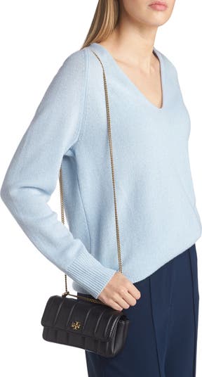 Tory Burch Mini Kira Flap Convertible Quilted Leather Tory Burch Mini Kira Flap Convertible Quilted Leather