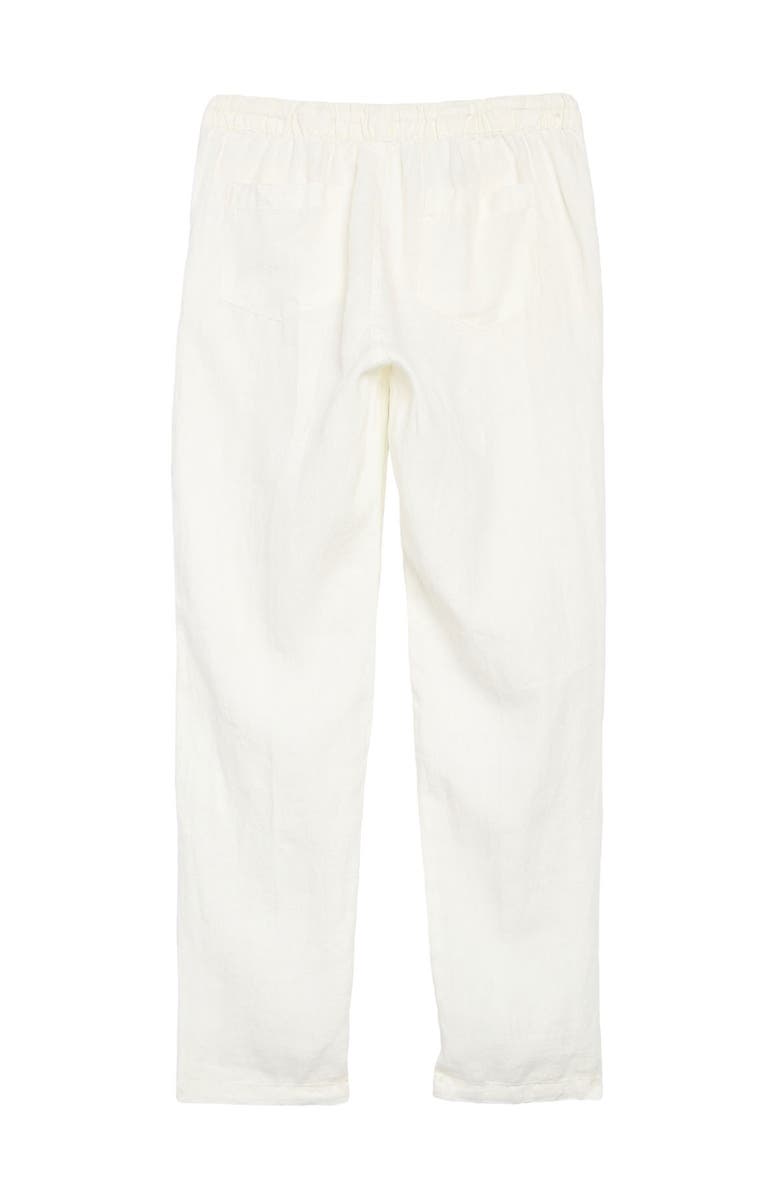 Onia Carter Drawstring Linen Pants, Alternate, color, 
